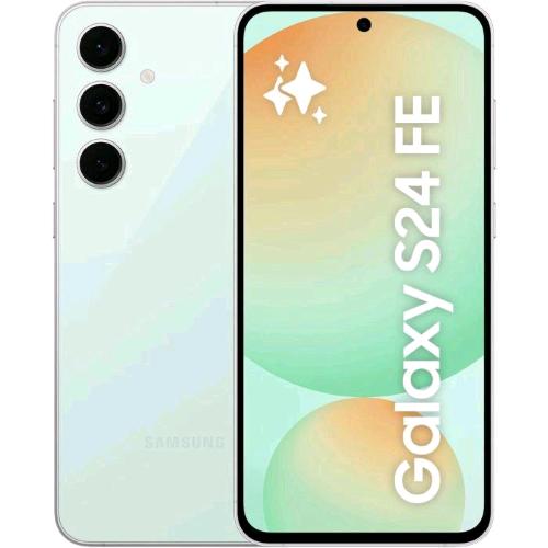 SAMSUNG S721 GALAXY S24 FE 5G DUAL SIM 6.7" OCTA CORE 128GB RAM 8GB AI 5G ITALIA MINT GREEN