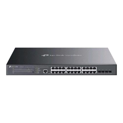 TP-LINK OMADA SG3428XMPP SWITCH GESTITO L2+ - 16 x 10/100/1000 (PoE+) + 8 x 10/100/1000 (PoE++) + 4 x 10Gb Ethernet SFP+ -PoE++ 500W MONTABILE SU RACK