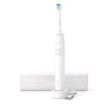 PHILIPS HX7108/02 SPAZZOLINO DA DENTI ELETTRICO RICARICABILE TECNOLOGIA SONICARE 5300 2 LIVELLI DI INTENSITA' CON CUSTODIA BIANCO 