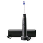 PHILIPS HX7411/02 SPAZZOLINO DA DENTI ELETTRICO RICARICABILE TECNOLOGIA SONICARE 6500 3 LIVELLI DI INTENSITA' CON CUSTODIA NERO