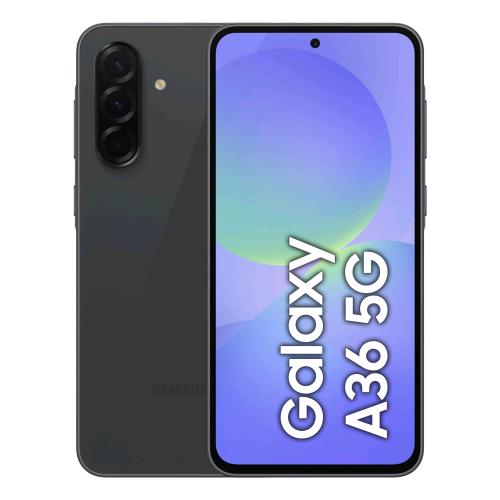SAMSUNG A366 GALAXY A36 5G DUAL SIM 6.7" OCTA CORE 128GB RAM 6GB 5G ITALIA BLACK