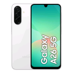 SAMSUNG A266 GALAXY A26 5G DUAL SIM 6.7" OCTA CORE 128GB MEMORIA ESPANDIBILE RAM 6GB 5G ITALIA WHITE