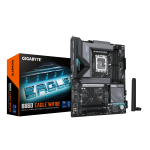 GIGABYTE B860 EAGLE WI-FI 6E SCHEDA MADRE - CPU INTEL CORE ULTRA, VRM A 12+1+2+1 FASI, FINO A 9066MHZ DDR5, 1XPCIE 5.0 + 2XPCIE 4.0 M.2, LAN 2,5 GBE, WIFI 6E, USB 3.2 GEN 2X2