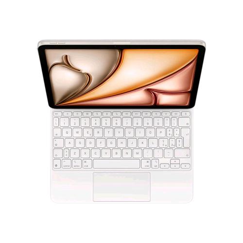 APPLE MAGIC KEYBOARD iPAD AIR 2025 11" (M3) CUSTODIA CON TASTIERA TRACKPAD APPLE SMART CONNECTOR ITALIANO BIANCO