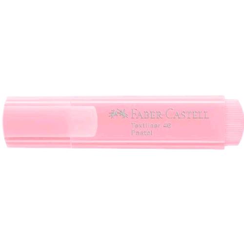 FABER CASTELL TEXTLINER 1546 EVIDENZIATORE PUNTA A SCALPELLO 1/5 mm ROSA CONF 10 Pz.