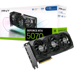 PNY GEFORCE RTX 5070 OC NVIDIA 12 GB GDDR7 DLSS4 TRIPLE FAN
