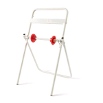 PERFETTO PORTAROTOLO DA TERRA IN METALLO 800X400X440 mm 