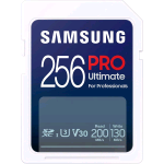 SAMSUNG PRO ULTIMATE SD CARD 256GB UHS-I U3, Fino a 200 MB/S