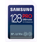 SAMSUNG PRO ULTIMATE SD CARD 128GB UHS-I U3, Fino a 200 MB/S