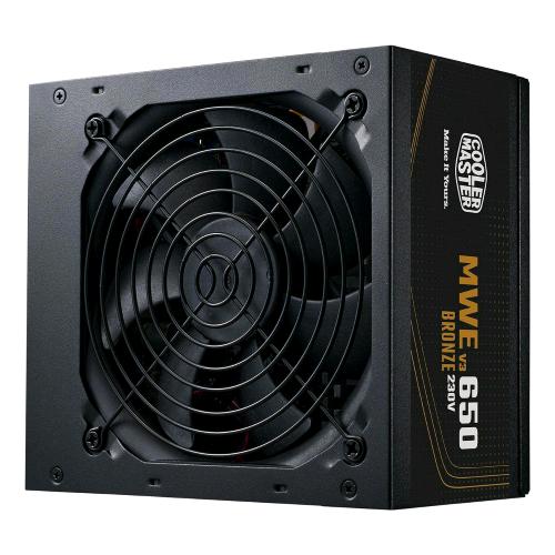 COOLER MASTER MWE BRONZE 650 V3 230V ALIMENTATORE PER COMPUTER 650 W 80 PLUS BRONZE 24-PIN ATX ATX NERO