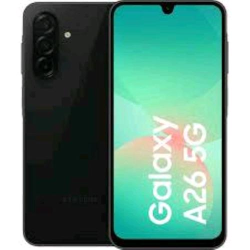 SAMSUNG A266 GALAXY A26 5G DUAL SIM 6.7" OCTA CORE 128GB MEMORIA ESPANDIBILE RAM 6GB 5G EUROPA BLACK