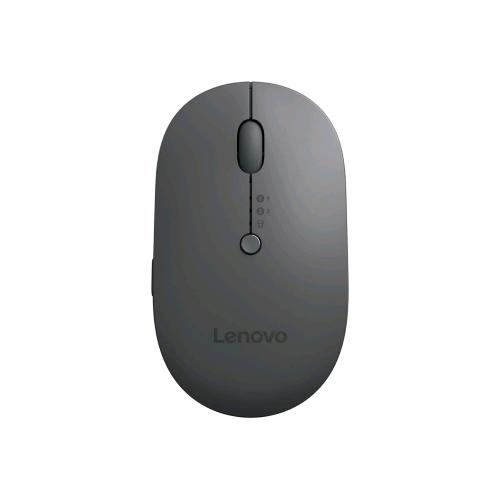 LENOVO X9 EDITION MOUSE OTTICO MULTI-DEVICE SENZA FILI 2.4 GHz + BLUETOOTH 5.0 RICEVITORE WIRELESS USB-C 4 PULSANTI GRIGIO