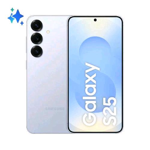 SAMSUNG S931 GALAXY S25 5G DUAL SIM Ai 6.2" OCTA CORE 128GB RAM 12GB 5G ITALIA ICYBLUE