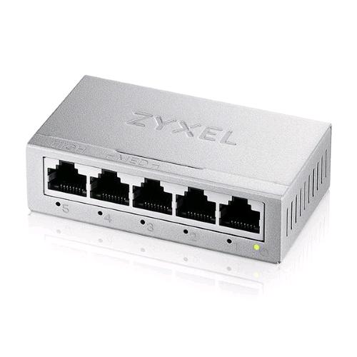 ZYXEL GS-105BV5-EU0101F SWITCH DI RETE NON GESTITO L2 5 PORTE GIGABIT ETHERNET (10/100/1000) IN METALLO DESKTOP