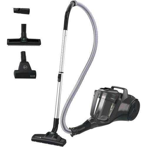 HOOVER HP120PET 011 ASPIARPOLVERE A TRAINO SENZA SACCO 700W CAPACITA' SERBATOIO 2 LT CON ACCESSORI GRIGIO