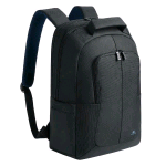 RIVACASE ECO ZAINO PER NOTEBOOK DA 15.6" IN RPET 8 SCOMPARTI 2 TASCHE LATERALI NERO