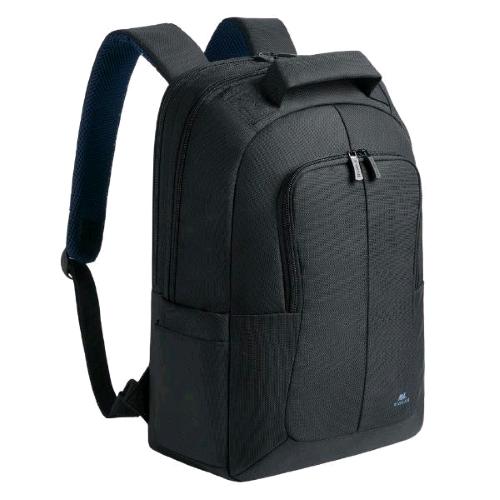 RIVACASE ECO ZAINO PER NOTEBOOK DA 15.6" IN RPET 8 SCOMPARTI 2 TASCHE LATERALI NERO
