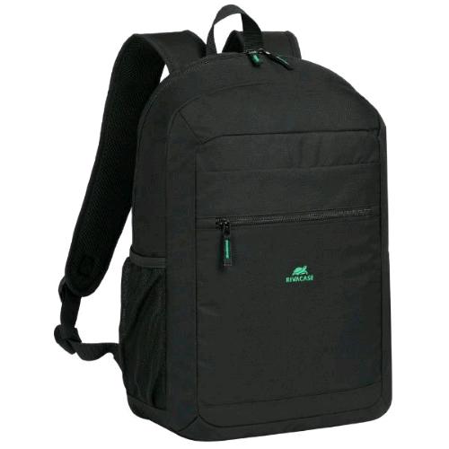 RIVACASE GREMIO ECO ZAINO PER NOTEBOOK DA 16" IN POLIESTERE RICICLATO 8 SCOMPARTI NERO