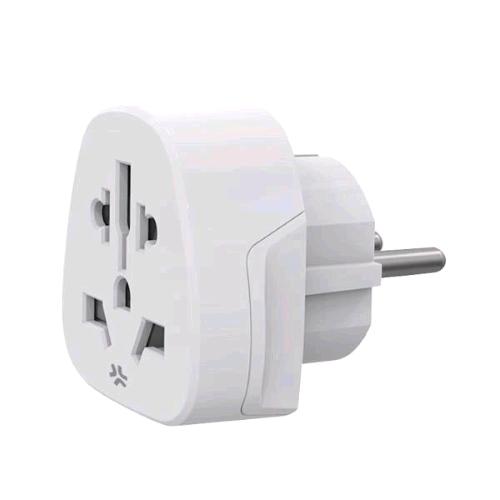 CELLY UNIVERSAL TRAVEL ADAPTER 10A ADATTATORE UNIVERSALE DA VIAGGIO EU