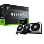 MSI VENTUS GEFORCE RTX 5080 16G 3X OC PLUS SCHEDA VIDEO NVIDIA 16 GB GDDR7 TIPLE FAN PCI Express x16 5.0 - 1 x HDMI 3 x DISPLAYPORT
