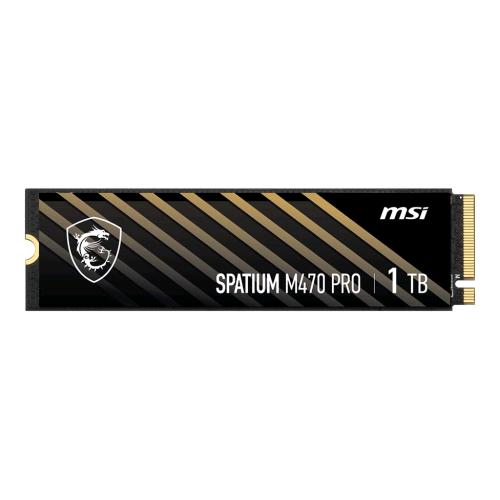 MSI SPATIUM M470 PRO SSD 1TB NVMe PCI Express 4.0 3D NAND