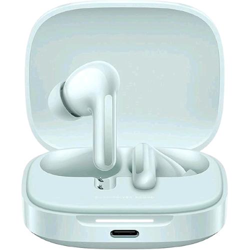 XIAOMI REDMi BUDS 6 BLUETOOTH DESIGN A DOPPIO DRIVER CANCELLAZIONE ATTIVA DEL RUMORE DOPPIO MICROFONO CON AI INTEGRATA BATTERIA A LUNGA DURATA FINO A 42 ORE COMANDI TOUCH CORAL GREEN
