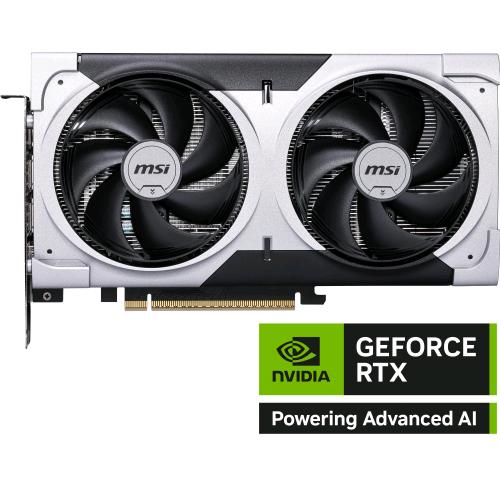 MSI GEFORCE RTX 5060 Ti 8G VENTUS 2X OC PLUS NVIDIA 8 GB GDDR7 DUAL FAN PCI Express x16 5.0 - 1 x HDMI 3 x DISPLAYPORT