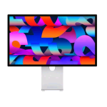 APPLE STUDIO DISPLAY STANDARD GLASS 27" 5K ULTRA HD 5120 x 2880 THUNDERBOLT 3 TILT-ADJUSTABLE STAND ARGENTO
