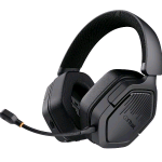 TRUST GXT493 CARUS CUFFIA CON MICROFONE WIRELESS DOPPIA CONNESSIONE BLETOOTH  + 2,4GHz NERO