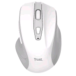 TRUST NITO SILENT WIRELESS MOUSE WIRELESS ULTRA SILENZIOSO DPI REGOLABILI 800-2200 5 PULSANTI BIANCO