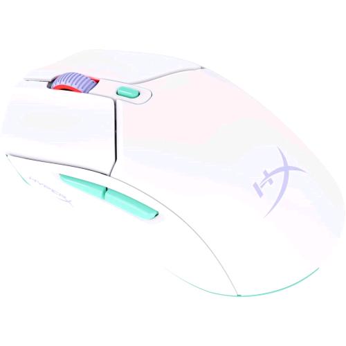 HYPERX PULSEFIRE HASTE 2 CORE MOUSE GAMING RGB WIRELESS 2.4GHz 6 PULSANTI PROGRAMMABILI 12.000 DPI BIANCO