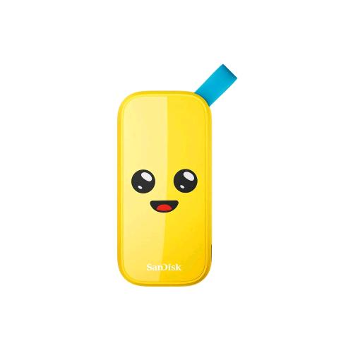 SANDISK FORTNITE  PEELY EDITION SSD 2TB USB 3.2 Gen 2 ESTERNO PORTATILE GIALLO
