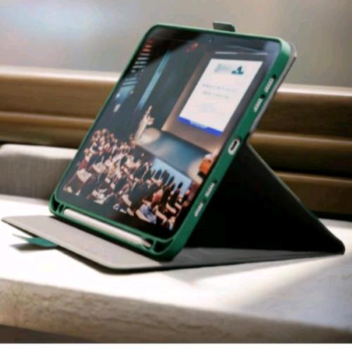 CYGNETT TEKVIEW APPLE iPAD A16 11 10TH Gen CUSTODIA CON FUNZIONE STAND DARK EMERALD