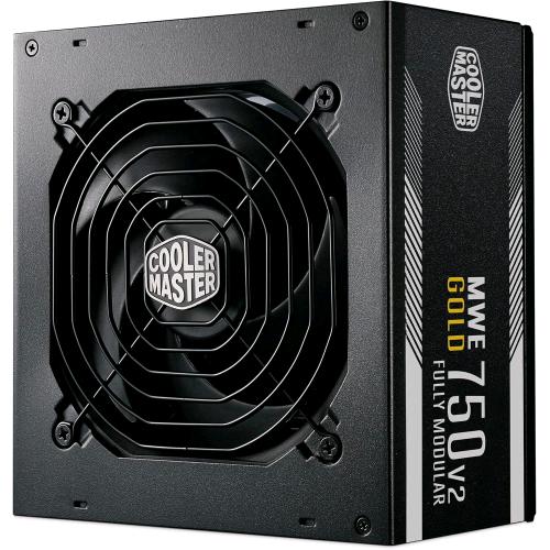 COOLER MASTER MWE GOLD 750 V2 ALIMENTATORE ATX 3.1 750 W 80 PLUS GOLD PCIe 5.1 FAN 120mm MODULARE NERO