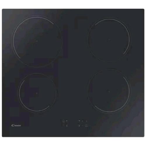 CANDY KRCDJ642 PIANO COTTURA A INDUZIONE 59 CM 4 ZONE DI COTTURA PIANO IN VETROCERAMICA NERO