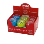 KOH-I-NOOR ESPSITORE TEMPERAMATITE 2 FORI CON CONTENITORE IN PLASTICA CONF 12 PZ. COLORI ASSORTITI