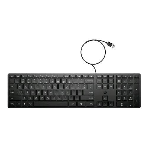 HP DESKTOP 320K TASTIERA USB LAYOUT A 3 ZONE FULL SIZE NERO