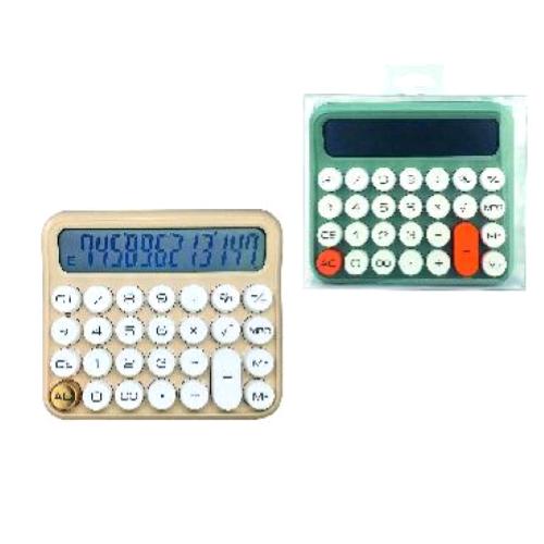 LEBEZ CALCOLATRICE DA TAVOLO 12 CIFRE A BATTERIA AUTO SPEGNIMENTO COLORI ASORTITI