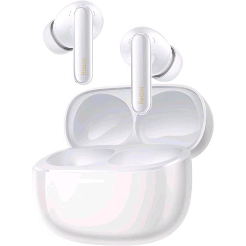 XIAOMI REDMi BUDS 6 PRO AURICOLARI BLUETOOTH AUDIO DIMENSIONALE CON TRACKING DEL MOVIMENTO DELLA TESTA HI-RES AUDIO CANCELLAZIONE ATTIVA DEL RUMORE COMANDI TOUCH BILANCIAMENTO ALTI-BASSI GLACIER WHITE