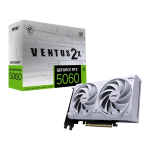 MSI GEFORCE RTX 5060 8G VENTUS 2X OC WHITE NVIDIA 8 GB GDDR7 DUAL FAN - PCI Express x16 5.0 1 x HDMI 3 x DISPLAYPORT BIANCO