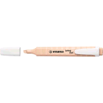 STABILO SWING COOL NATURE EVIDENZIATORE PUNTA A SCALPELLO 1/4 mm BEIGE CONF 10 Pz.