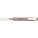 STABILO SWING COOL NATURE EVIDENZIATORE PUNTA A SCALPELLO 1/4 mm GRIGIO CONF 10 Pz.