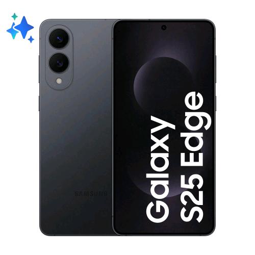 SAMSUNG S937 GALAXY S25 EDGE 5G DUAL SIM 6.7" OCTA CORE 256GB RAM 12GB ITALIA TITANIUM JETBLACK