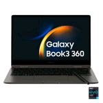 SAMSUNG GALAXY BOOK3 360 NP750QFG-KA4IT 15.6" AMOLED TOUCH SCREEN S PEN INCLUSA i7-1360P RAM 16GB-SSD 512GB NVMe-IRIS Xe GRAPHICS-WI-FI 6E-WIN 11 HOME GRAFITE