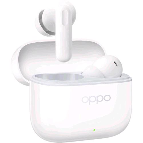 OPPO ENCO BUDS 3 PRO AURICOLARI TRUE WIRELESS, 54H DI AUTONOMIA, DRIVER DINAMICO DA 12.4MM, BT 5.4, CONTROLLI TOUCH, CANCELLAZIONE RUMORE PASSIVA, ANDROID E IOS, IP55 BIANCO