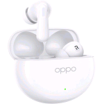 OPPO ENCO AIR4 AURICOLARI TRUE WIRELESS, 44h DI AUTONOMIA, DRIVER IN TITANIO, BLUETOOTH 5.4, CONTROLLI TOUCH, CANCELLAZIONE DEL RUMORE AI, ANDROID E IOS, IP55 SILKY WHITE