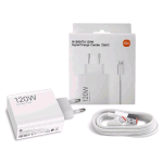 XIAOMI Mi CHARGING COMBO CARICABATTERIE DA RETE 120 W USB-A + CAVO USB-A USB-C BIANCO
