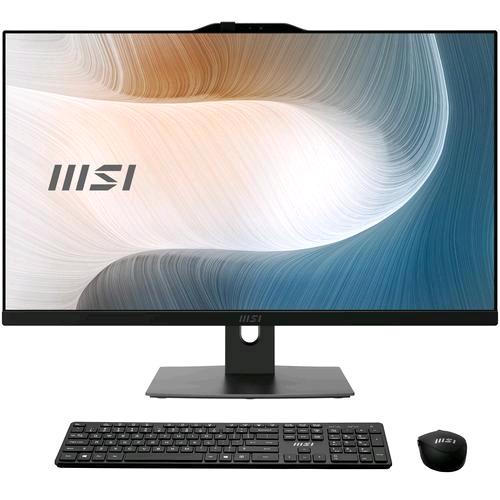 MSI MODERN AM272P 1M-862XIT ALL IN ONE 27" INTEL CORE 5 120U RAM 8GB-SSD 512GB NVMe-IRIS Xe GRAPHICS-WEB CAM-WI-FI 6 + GIGABIT LAN-FREE DOS NERO