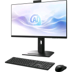 MSI MODERN AM273QP AI 1UM-064IT ALL IN ONE 27" WIDE QUAD HD 2560 x 1440 INTEL CORE ULTRA 7 155U RAM 32GB-SSD 1TB NVMe-INTEL ARC GRAPHICS-WEB CAM-WI-FI 6E-WIN 11 PROF NERO