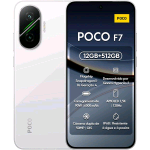XIAOMI POCO F7 5G DUAL SIM 6.83" OCTA CORE 512GB RAM 12GB 5G FOTOCAMERA SONY 50Px EUROPA WHITE